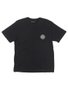 Camiseta Masculina Baw Regular Wax Manga Curta Estampada - Preto