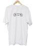 Camiseta Masculina Baw Skate Stencil - Branco