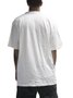 Camiseta Masculina Baw Street Manga Curta Estampada - Off White