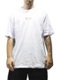 Camiseta Masculina Baw Wordart Manga Curta Estampada - Branco