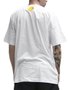 Camiseta Masculina Baw X Smiley Manga Curta Estampada - Branco