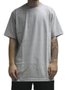 Camiseta Masculina Bazon Clean Manga Curta Estampada - Cinza/Mescla