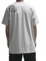 Camiseta Masculina Bazon Clean Manga Curta Estampada - Cinza/Mescla