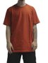 Camiseta Masculina Bazon Clean Manga Curta Estampada - Laranja