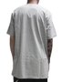 Camiseta Masculina Bazon Roots Manga Curta Estampada - Cinza/Mescla