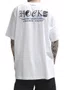 Camiseta Masculina Big Hocks Equilibrio Manga Curta Estampada - Branco