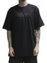 Camiseta Masculina Big Hocks Esp Zord Manga Curta Estampada - Preto