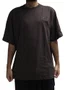 Camiseta Masculina Big Plano C Smoke Cotton Manga Curta Estampada - Marrom