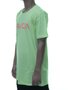 Camiseta Masculina RVCA Big Rvca Manga Curta - Verde