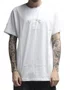 Camiseta Masculina Billabong Arch Manga Curta Estampada - Branco