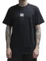 Camiseta Masculina Billabong Bracket Wave Manga Curta Estampada - Preto