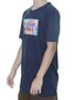 Camiseta Masculina Billabong Diecut Manga Curta Estampada - Marinho