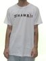 Camiseta Masculina Billabong Hawaii Manga Curta Estampada - Branco