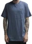 Camiseta Masculina Billabong Icon Patch Manga Curta Estampada - Azul