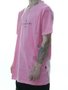 Camiseta Masculina Billabong M/C Portal Manga Curta Estampada - Rosa