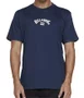 Camiseta Masculina Billabong Mid Arch Manga Curta Estampada - Marinho