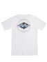 Camiseta Masculina Billabong Rotor Diamond III Manga Curta Estampada - Branco
