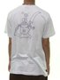 Camiseta Masculina Blaze Oval Box Manga Curta - Branco