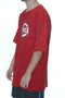 Camiseta Masculina Blinca 07 Manga Curta Estampada - Vermelho