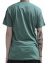 Camiseta Masculina Blinca Calles Manga Curta Estampada - Verde