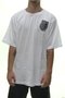 Camiseta Masculina Blinca Lider Manga Curta Estampada - Branco