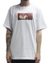 Camiseta Masculina Blinca Reflex Manga Curta Estampada - Branco