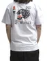 Camiseta Masculina Blinca Rose Manga Curta Estampada - Branco