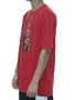 Camiseta Masculina Blunt Antique Manga Curta Estampada - Vermelho