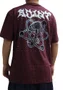 Camiseta Masculina Blunt Basica Astroshroom Manga Curta Estampada - Vinho