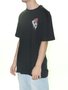 Camiseta Masculina Blunt Basica Fume Manga Curta Estampada - Preto