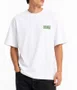 Camiseta Masculina Blunt Basica Historia Manga Curta Estampada - Branco