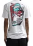 Camiseta Masculina Blunt Basica Logo Manga Curta Estampada - Branco