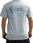 Camiseta Masculina Blunt Basica Marking Manga Curta Estampada - Azul