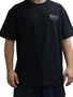 Camiseta Masculina Blunt Basica Marking Manga Curta Estampada - Preto