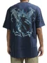 Camiseta Masculina Blunt Básica Sword Manga Curta Estampada - Marinho