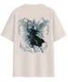 Camiseta Masculina Blunt Básica Sword Manga Curta Estampada - Off White