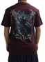 Camiseta Masculina Blunt Basica Sword Manga Curta Estampada - Vinho