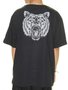 Camiseta Masculina Blunt Bear Plus Size Manga Curta Estampada - Preto