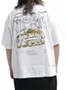 Camiseta Masculina Blunt Boxy Grillz Manga Curta Estampada - Branco