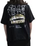 Camiseta Masculina Blunt Boxy Grillz Manga Curta Estampada - Preto