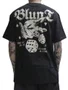 Camiseta Masculina Blunt Dice Manga Curta Estampada - Preto