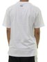 Camiseta Masculina Blunt Face Manga Curta Estampada - Branco