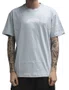 Camiseta Masculina Blunt Lettering Manga Curta Estampada - Azul
