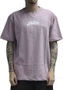 Camiseta Masculina Blunt Lettering Manga Curta Estampada - Rosa