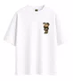 Camiseta Masculina Blunt Over Conquista Manga Curta Estampada - Branco
