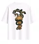 Camiseta Masculina Blunt Over Conquista Manga Curta Estampada - Branco