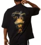 Camiseta Masculina Blunt Over Conquista Manga Curta Estampada - Preto