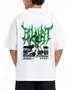 Camiseta Masculina Blunt Over Garrincha Manga Curta Estampada - Branco