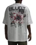 Camiseta Masculina Blunt Over Planet Manga Curta Estampada - Off White