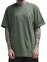 Camiseta Masculina Blunt Premium Palazzo B Manga Curta Estampada - Dark Green